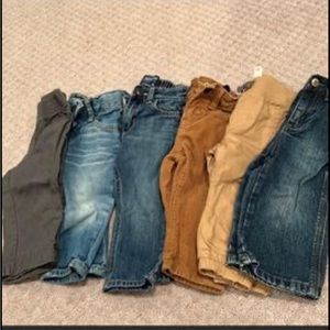 Bundle of baby pants sizes 12-18mos